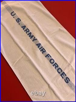 WWII AAF Towel U. S. ARMY AIR FORCES (original'CANNON' label) 40 x 22 MINT