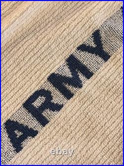 WWII AAF Towel U. S. ARMY AIR FORCES (original'CANNON' label) 40 x 22 MINT