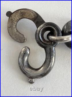 WWII Air Force Army Air Corps Sterling Gold Wings ID Bracelet