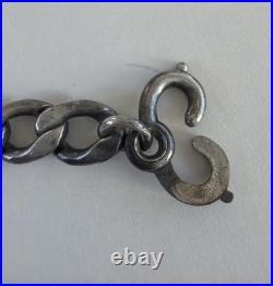 WWII Air Force Army Air Corps Sterling Gold Wings ID Bracelet