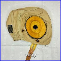 WWII Army Air Forces Summer Pilot Helmet/Cap Spec. AN-H-15 Bates Shoe Co. GREAT