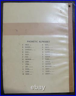 WWII Confidential US Army Air Forces Pilot's Handbook London to Tunis