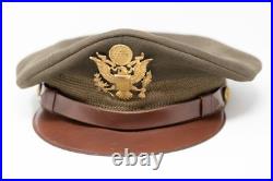 WWII Crusher Visor Cap Original SIZE 7 1/4 Army Air Force
