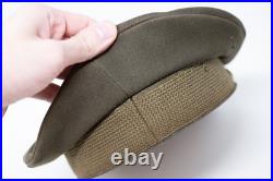 WWII Crusher Visor Cap Original SIZE 7 1/4 Army Air Force