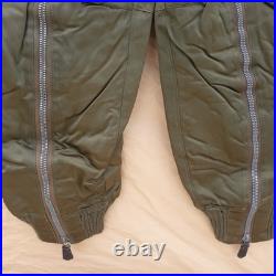WWII Flight Trousers US Army Air Force B-17 Bomber Pants Type A-11 Olive Green