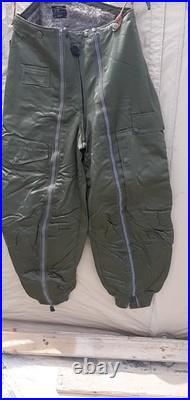 WWII Flight Trousers US Army Air Force B-17 Bomber Pants Type A-11 Olive Green