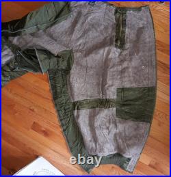 WWII Flight Trousers US Army Air Force B-17 Bomber Pants Type A-11 Olive Green