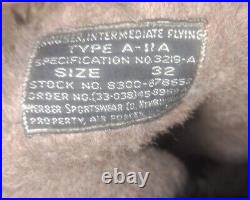 (WWII/Korean) U. S. Army Air Force Type A-11A Fur Lined Flight Pants Size 32