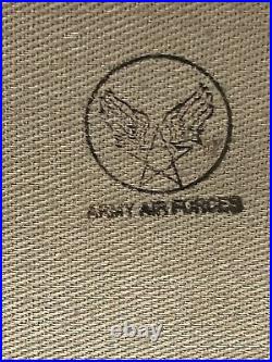 WWII Locker Case US Army Air Force Celestial Navigation Type A-6