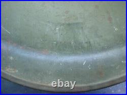 WWII M1 Helmet Schlueter RS/SB 465A AAF Army Air Forces Post war MSA Liner Named