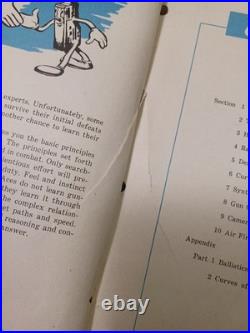 WWII Manual Army Air Forces Training Command Fighter Gunnery 1st Ed 1944 JRR6