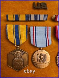 WWII Named US Medal Grouping William J Healy Jr Army Air Force Commendation Lot WWII Named US Medal Grouping William J Healy Jr Army Air Force Commendation Lot