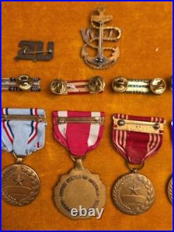 WWII Named US Medal Grouping William J Healy Jr Army Air Force Commendation Lot