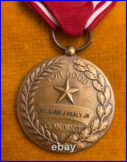 WWII Named US Medal Grouping William J Healy Jr Army Air Force Commendation Lot