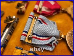 WWII Named US Medal Grouping William J Healy Jr Army Air Force Commendation Lot