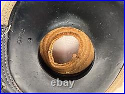 WWII Original US Army Air Forces Pilot Helmet Type AN-H-15 Large Bates Shoe Co