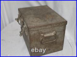 WWII P51 Mustang Compass Box Steel Army Air Force U. S. USAAF Military WW2
