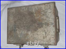 WWII P51 Mustang Compass Box Steel Army Air Force U. S. USAAF Military WW2