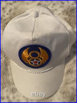 WWII Rare US Army Air Corps 8th Air Force patch Cobra Cap