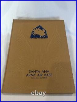 WWII Santa Ana Army Air Forces Base Yearbook Joe DiMaggio