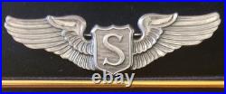 WWII Service Pilot Wing U. S. Army Air Forces Sterling NS Meyer Extremely Rare