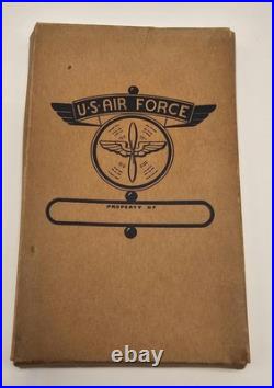 WWII U. S. Air Force Postcard Stationery Set 1942-1943 Calendar Box
