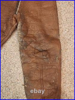 WWII U. S. Army Air Forces A-3 Shearling Flight Pants I. Spiewak & Sons Size