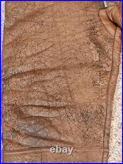 WWII U. S. Army Air Forces A-3 Shearling Flight Pants I. Spiewak & Sons Size