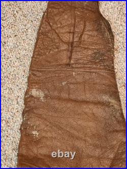 WWII U. S. Army Air Forces A-3 Shearling Flight Pants I. Spiewak & Sons Size