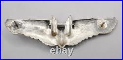 WWII U. S. Army Air Forces Aerial Gunner Wing 925 Sterling Silver Hat Pin