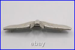WWII U. S. Army Air Forces Aerial Gunner Wing 925 Sterling Silver Hat Pin
