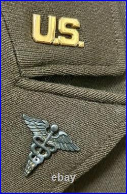 WWII U. S. Army Air Forces Captain's Medical Corps Uniform, 1943-45 WWII U. S. Army Air Forces Captain's Medical Corps Uniform, 1943-45