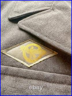 WWII U. S. Army Air Forces Named to PFC E. Vaux (Jacket. Flag. Musette Bag)