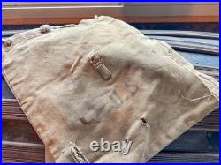 WWII U. S. Army Air Forces Named to PFC E. Vaux (Jacket. Flag. Musette Bag)