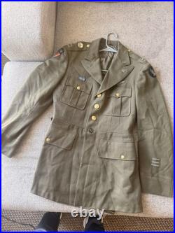 WWII U. S. Army Air Forces Officer Dress Uniform Jacket with Bullion Patch
