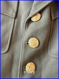 WWII U. S. Army Air Forces Officer Dress Uniform Jacket with Bullion Patch