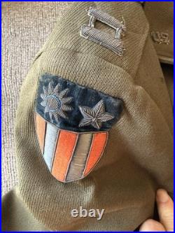 WWII U. S. Army Air Forces Officer Dress Uniform Jacket with Bullion Patch