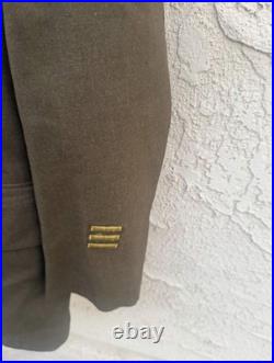 WWII U. S. Army Air Forces Sergeant Wool Service Coat 8th Air Force Patch, USAA