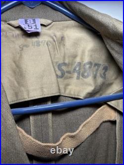 WWII U. S. Army Air Forces Sergeant Wool Service Coat 8th Air Force Patch, USAA
