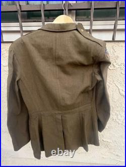 WWII U. S. Army Air Forces Sergeant Wool Service Coat 8th Air Force Patch, USAA
