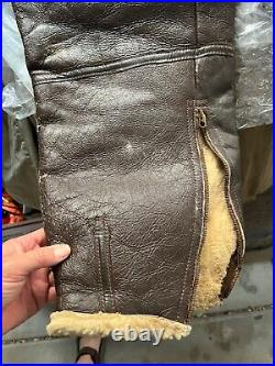 WWII U. S. Army Airforce leather pants