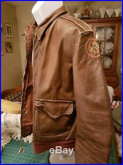 WWII US 15th Army Air Force Flight Jacket