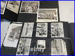 WWII US 8th Army Air Force P51 Fighter Pilot Photo Albums Scrap Books (2)Uniform