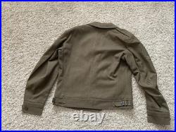 WWII US 8th Army Air Forces Ike Jacket Uniform WW2 Sz 36R Wool Patches