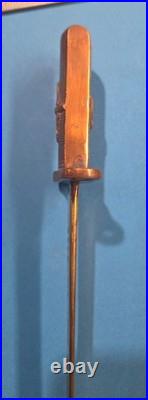 WWII US 9th Army Air Force Kitzingen Base Letter Opener Faye Waggoner