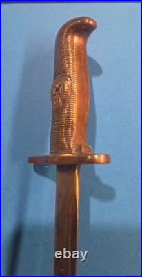 WWII US 9th Army Air Force Kitzingen Base Letter Opener Faye Waggoner