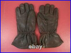 WWII US AAF Army Air Force F2 or F3 Electrically Heated Leather Flying Gloves #1
