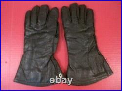 WWII US AAF Army Air Force F2 or F3 Electrically Heated Leather Flying Gloves #2