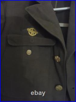 WWII US ARMY AIR CORPS FORCE WOOL UNIFORM STAFF SERGEANT Jacket 40R