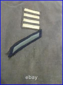 WWII US ARMY AIR CORPS FORCE WOOL UNIFORM STAFF SERGEANT Jacket 40R